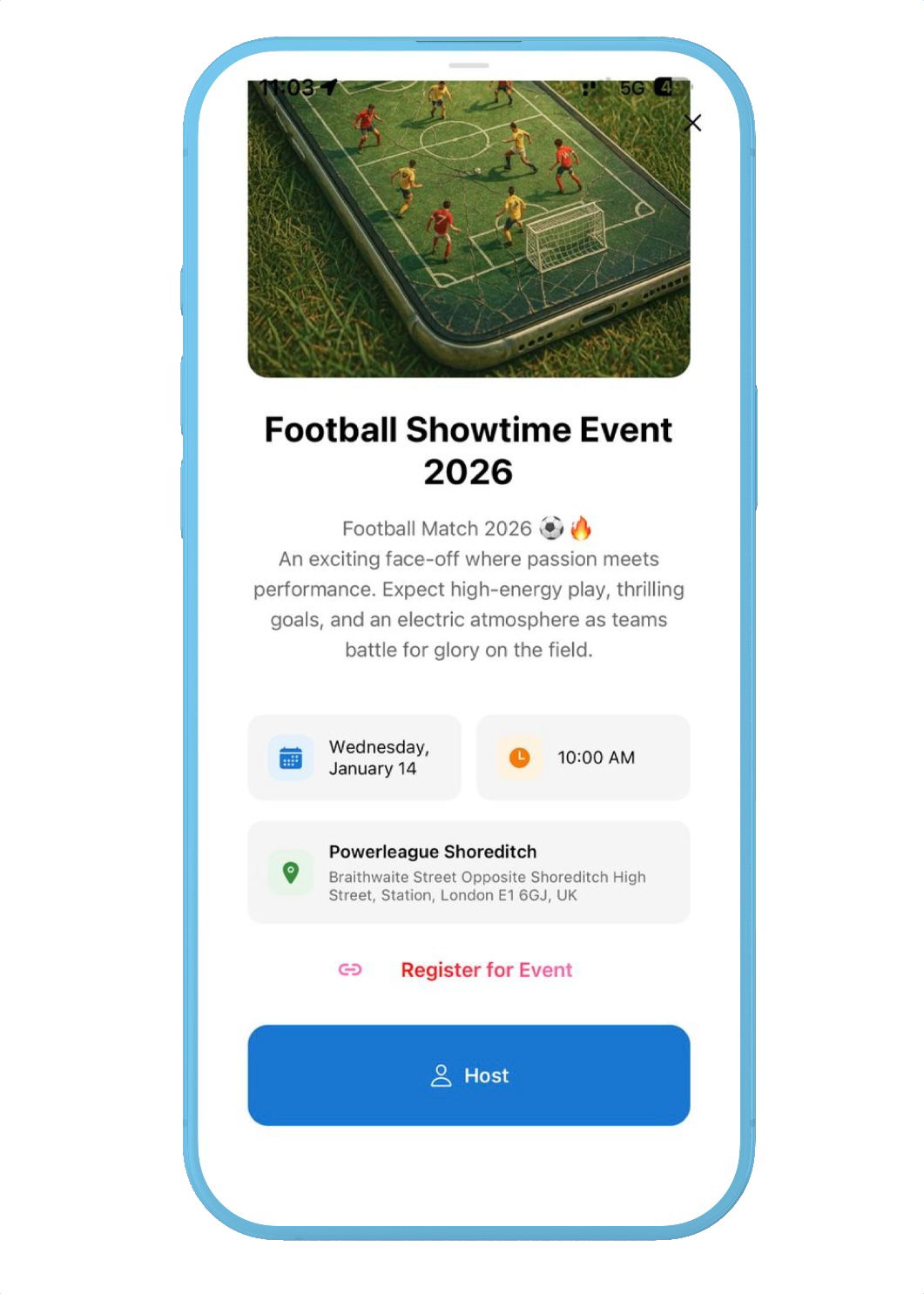 Events section image